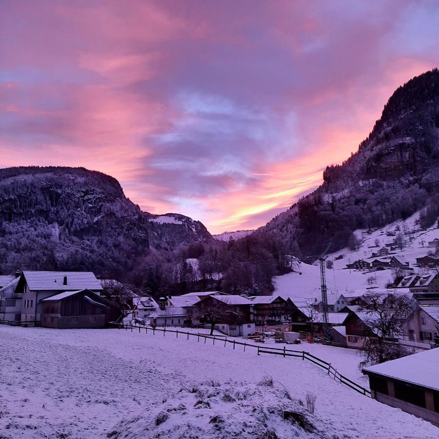 Ferienwohnung Muota Muotathal Bagian luar foto